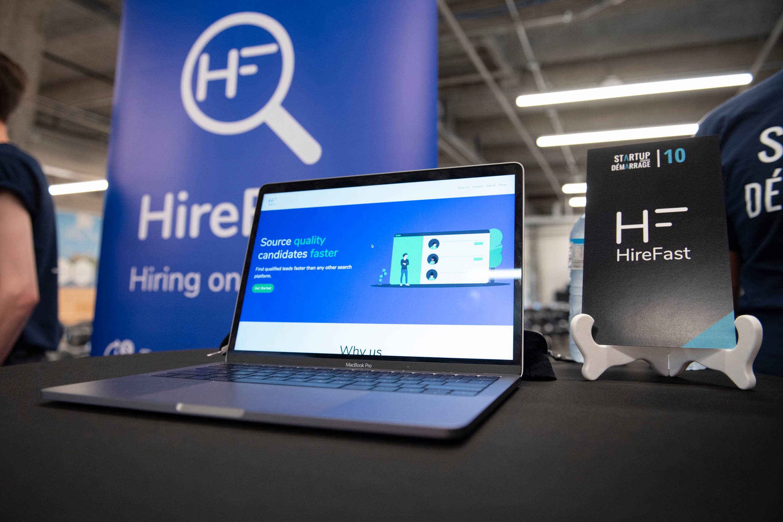 HireFast interface