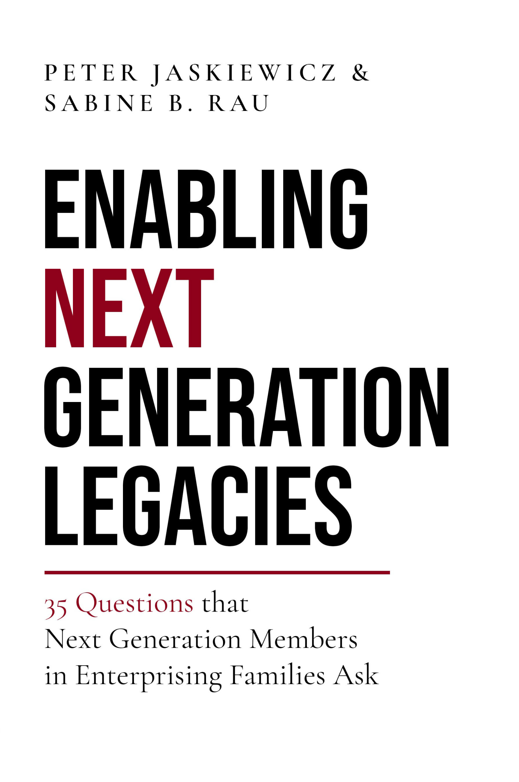 Enabling Next Generation book cover