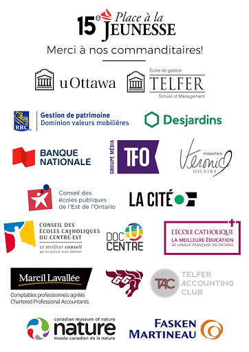 Place à la jeunesse: sponsors