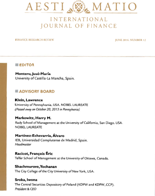 International Journal of Finance