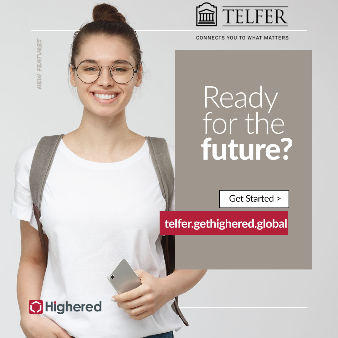 Highered x Telfer Logo