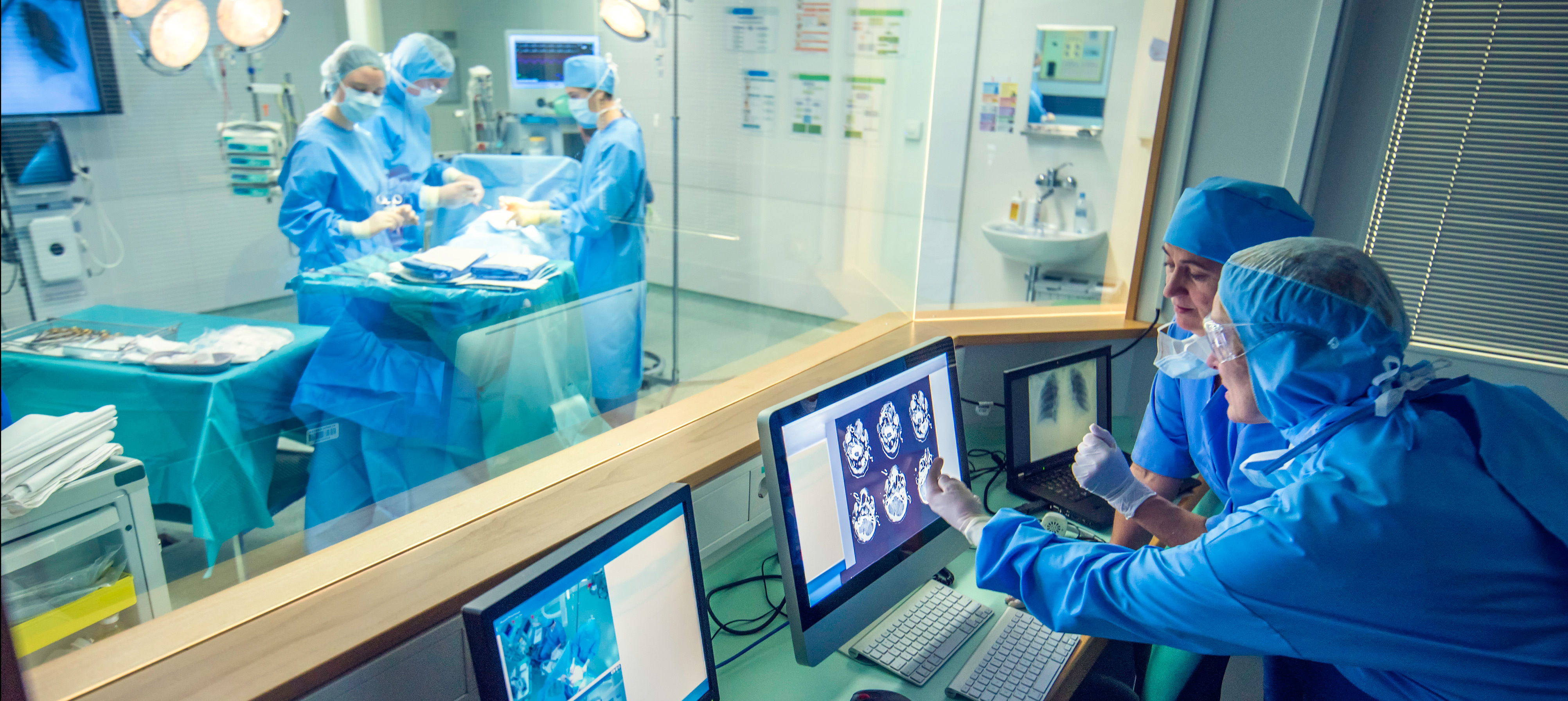 doctors performing an operation