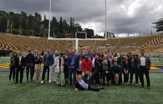 Class of 2019 on UC Berkeley's Football Field