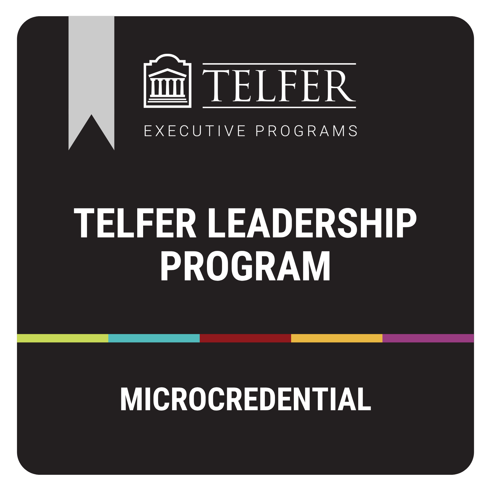 A Telfer digital badge from Credly.