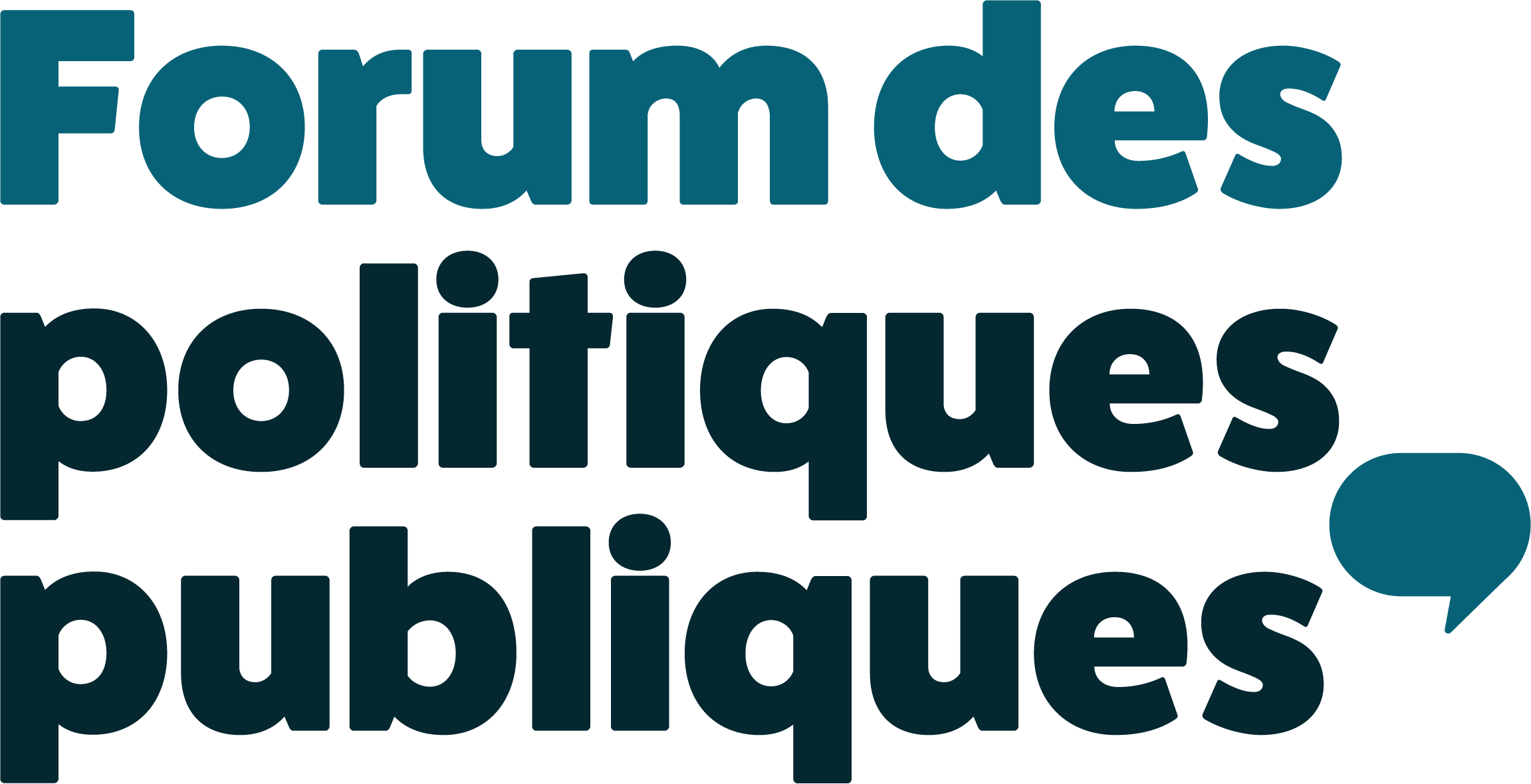 A French logo for Public Policy Forum.