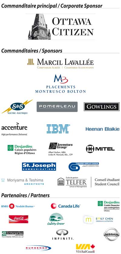 Sponsors / Commanditaires