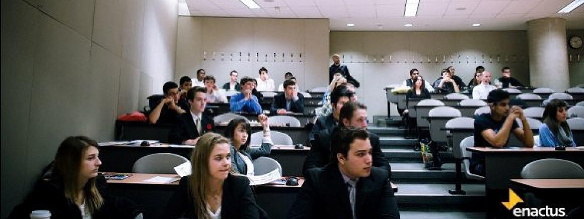 Enactus uOttawa hosted its second annual Dragons’ Den competition for 75 high school business students