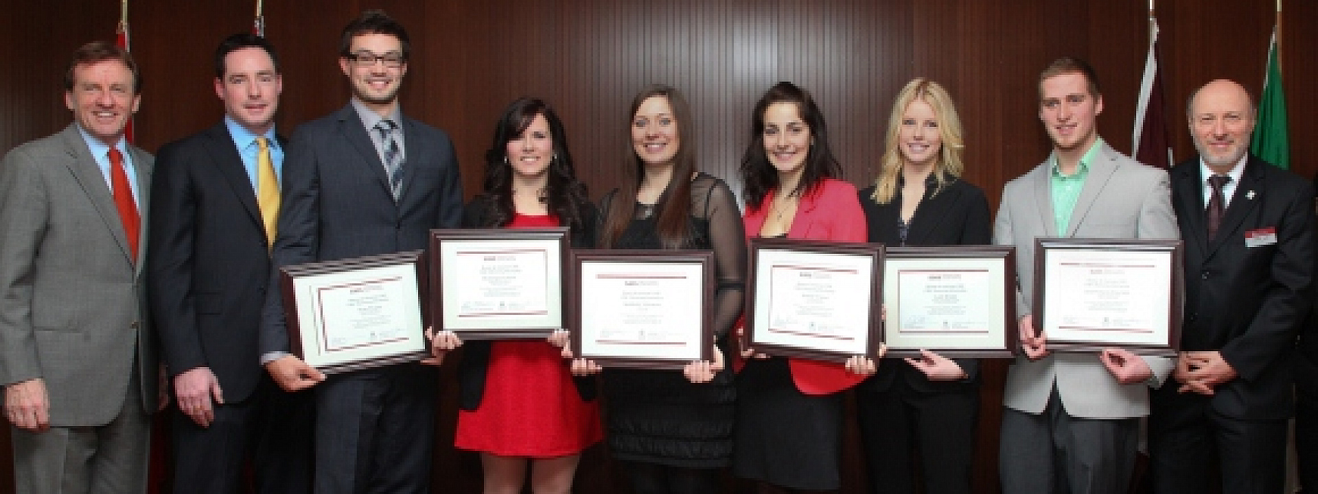 Leah Wright and Jennifer Viscosi win 2012 CIBC Mentoring Scholarships