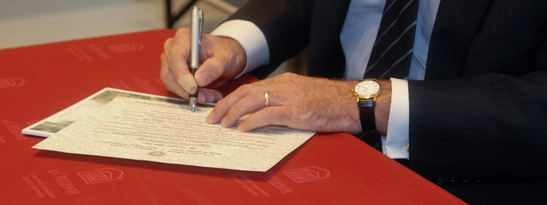 Signature du serment