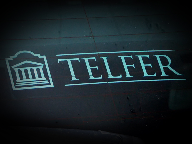 Telfer Window Decal