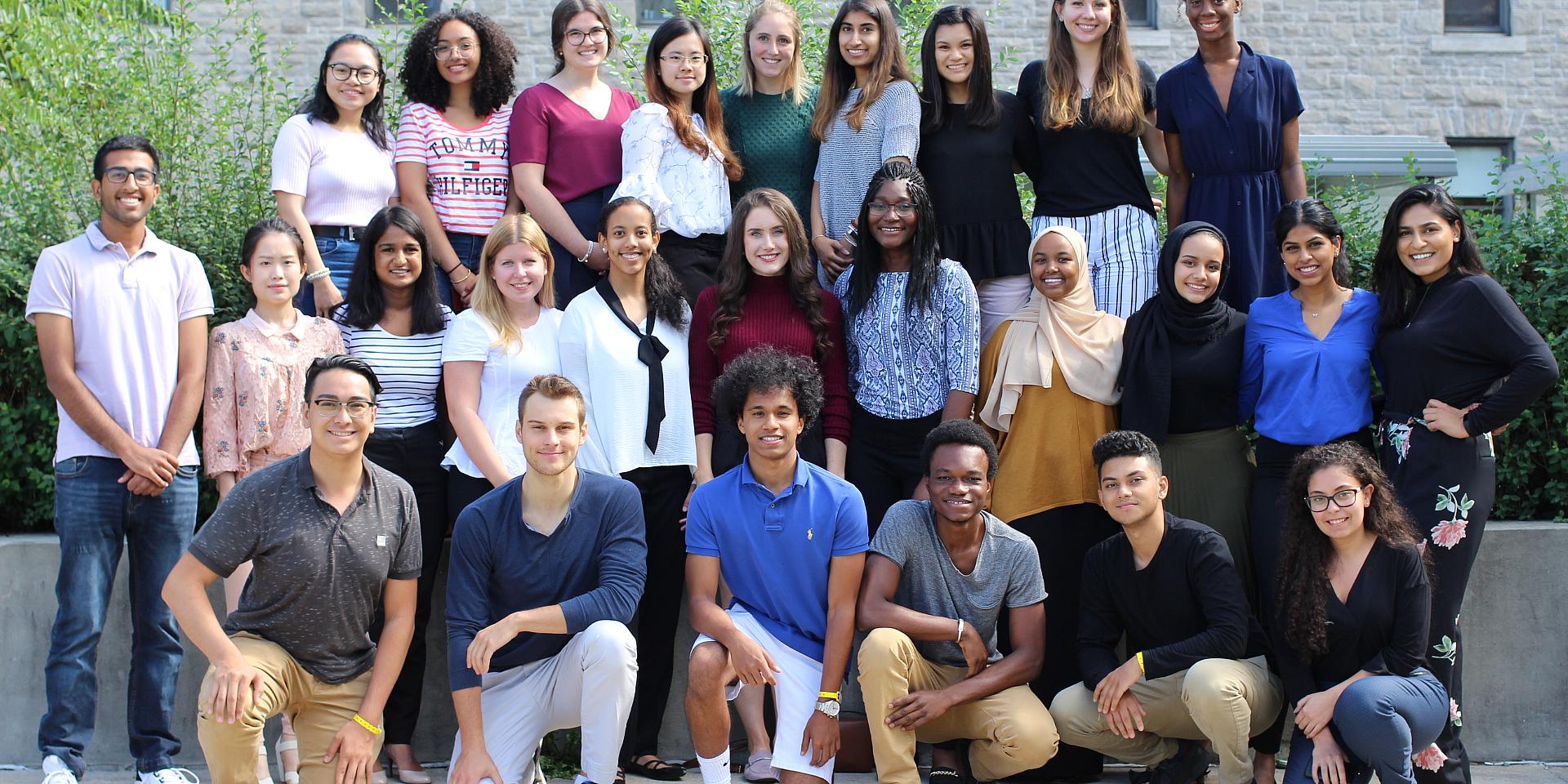 Group picture of the Career Centre ambassados