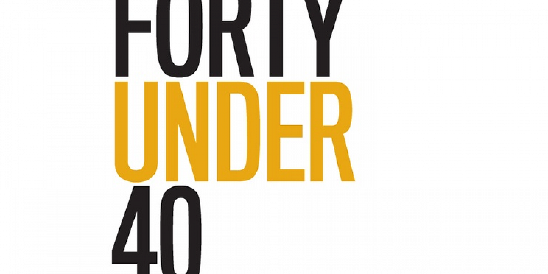 Forty under 40 logo