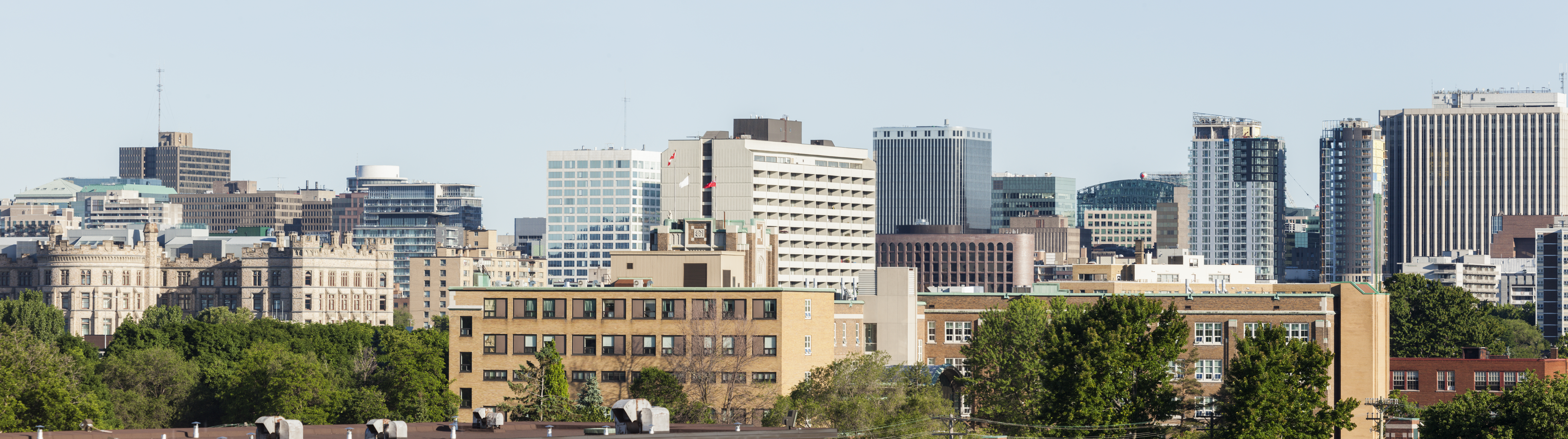 Vue de l'architecture d'Ottawa