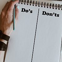 Do's and Don'ts list