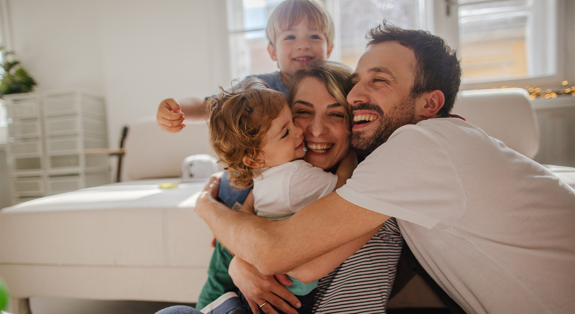 Famille heureuse