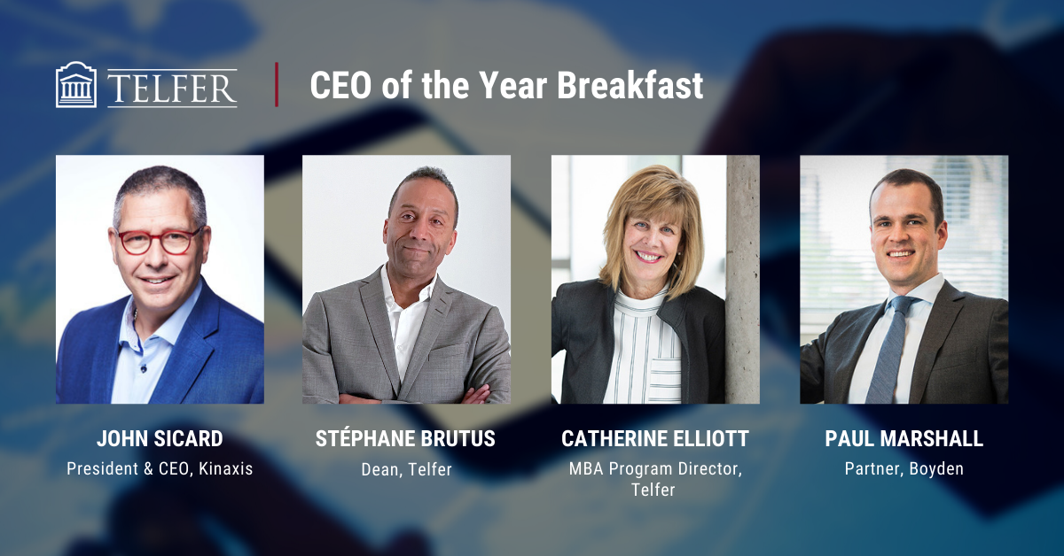 CEO of the Year Breakfast panelists