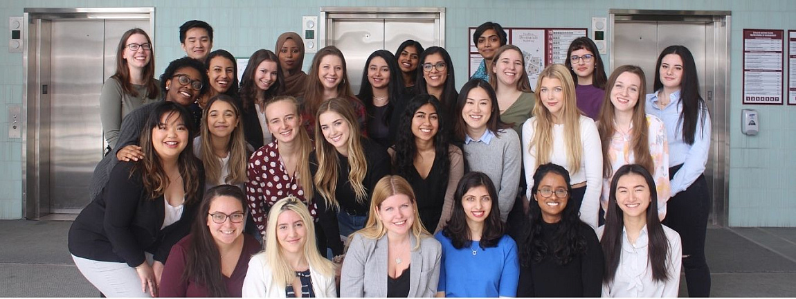 Group picture of the WMN team members