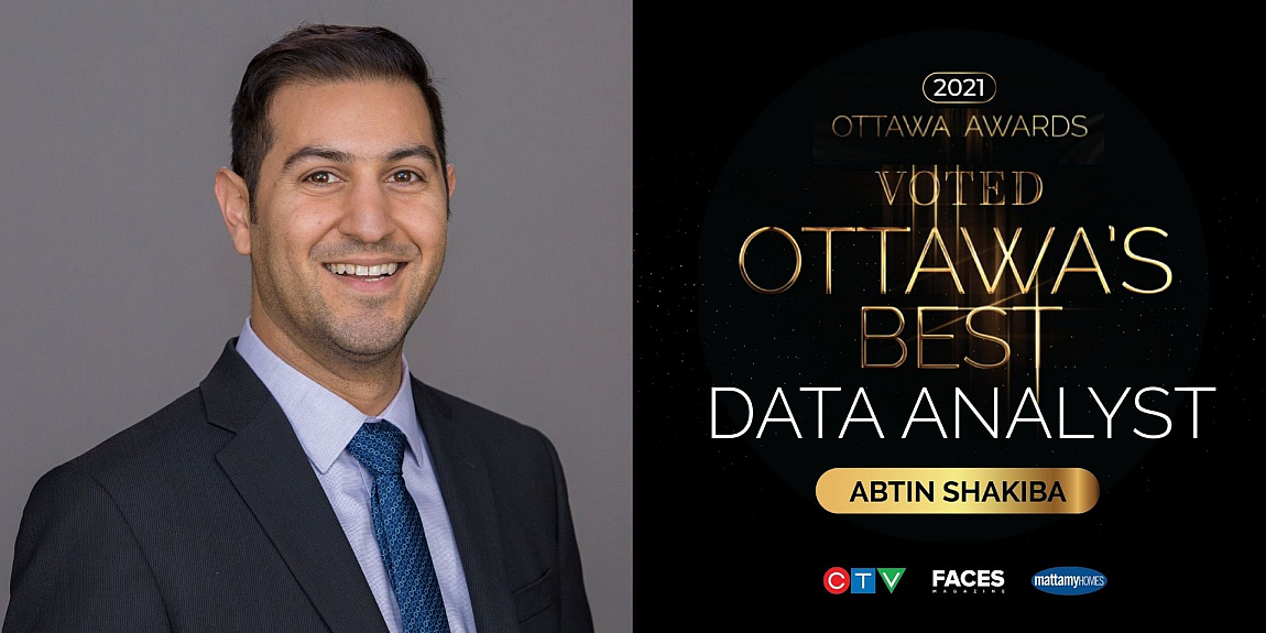 MSc Systems Science Graduate, Abtin Shakiba, is Ottawa’s Best Data Analyst