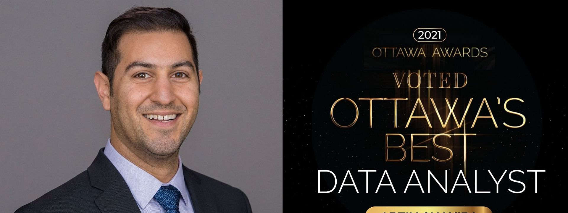 MSc Systems Science Graduate, Abtin Shakiba, is Ottawa’s Best Data Analyst  