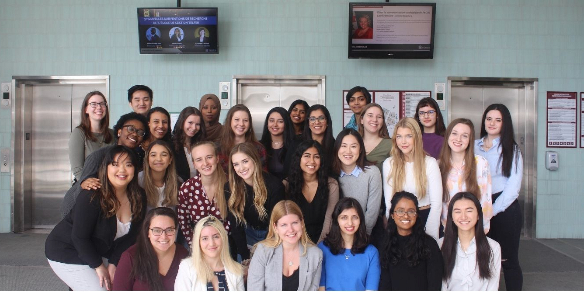 Group picture of the WMN team members