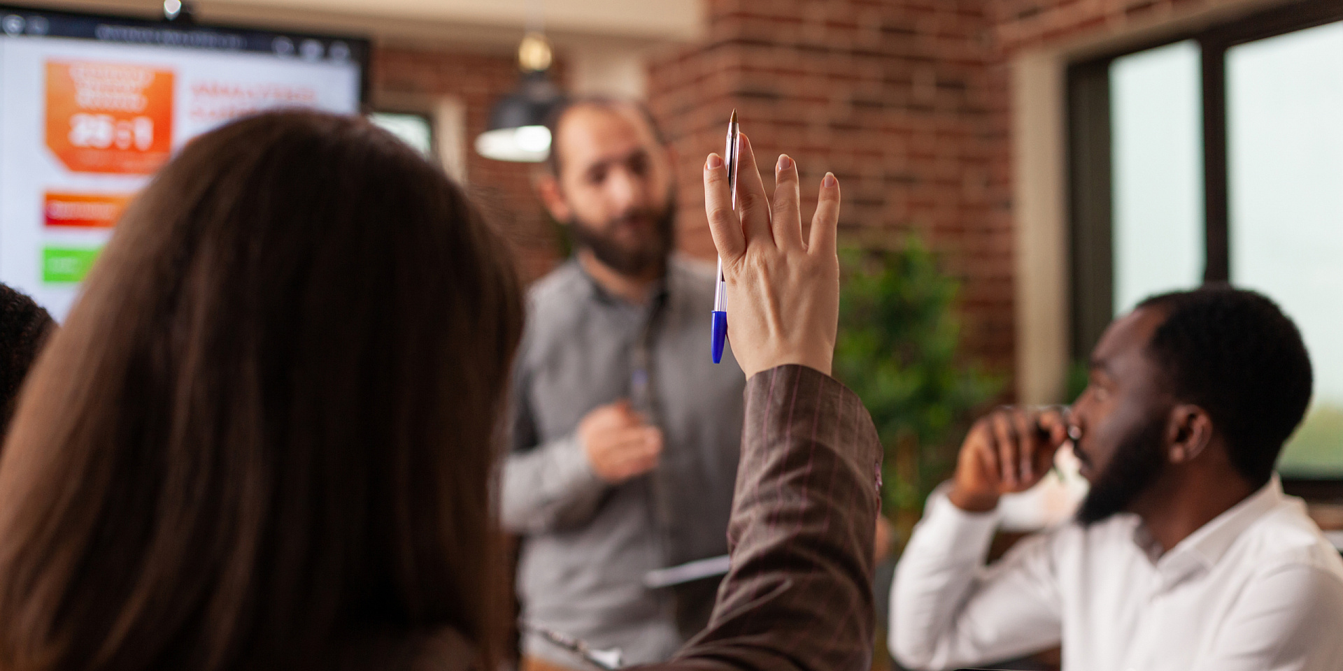 businesswoman-having-rising-hand-having-marketing