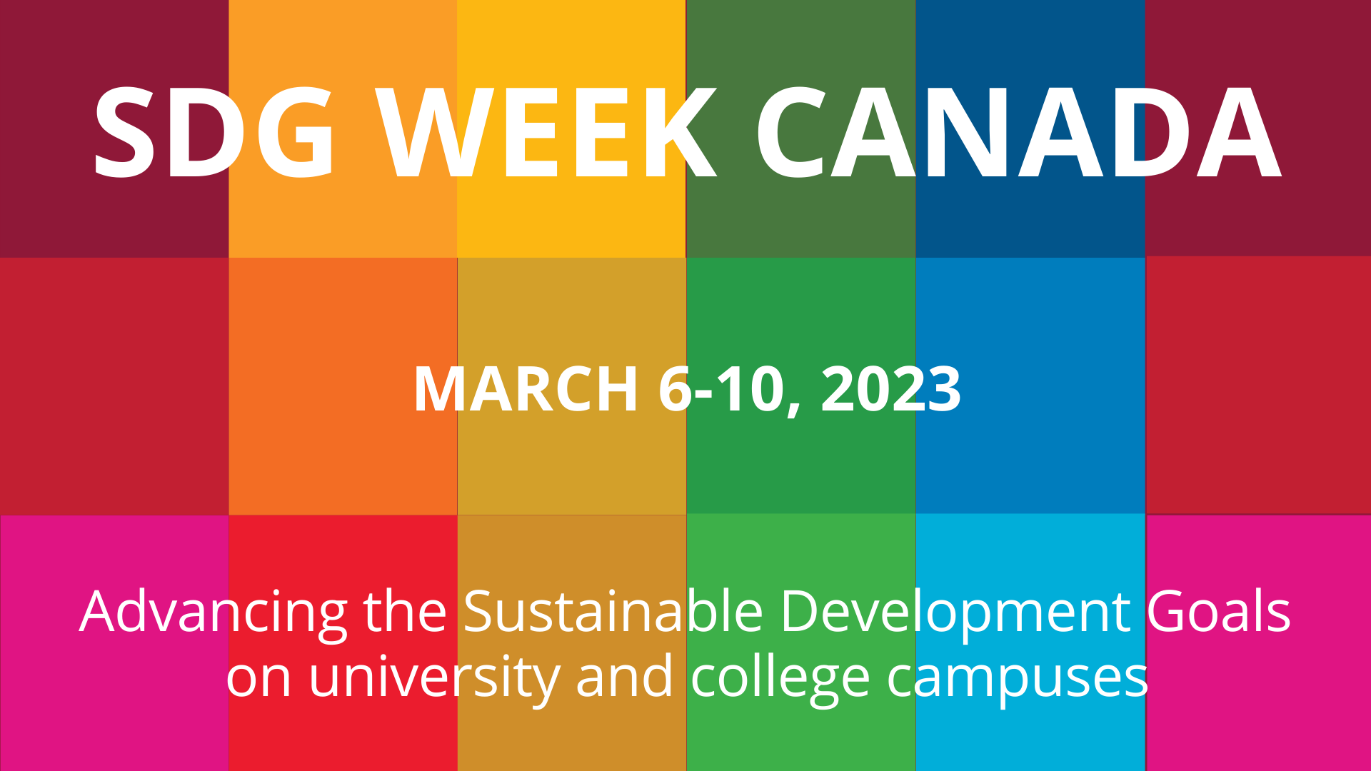 SDG Week logo