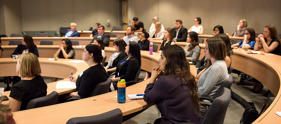 MHA CEO-in-residence participants from a past event