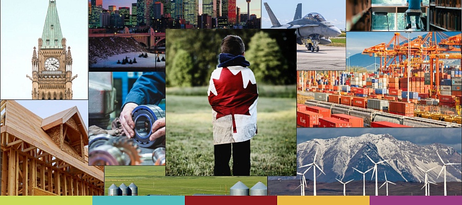 Bannière Forum jeunesse pour un meilleur Canada 2023