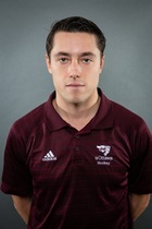 Male athlete headshot