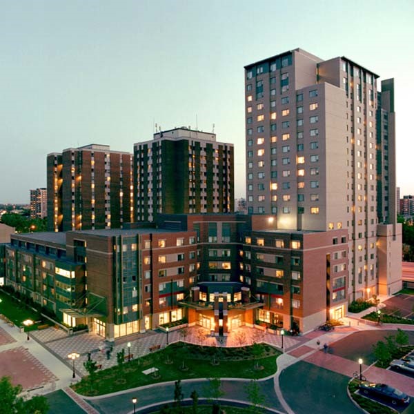 Stanton Residence on University of Ottawa campus 