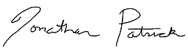 Jonathan Patrick signature