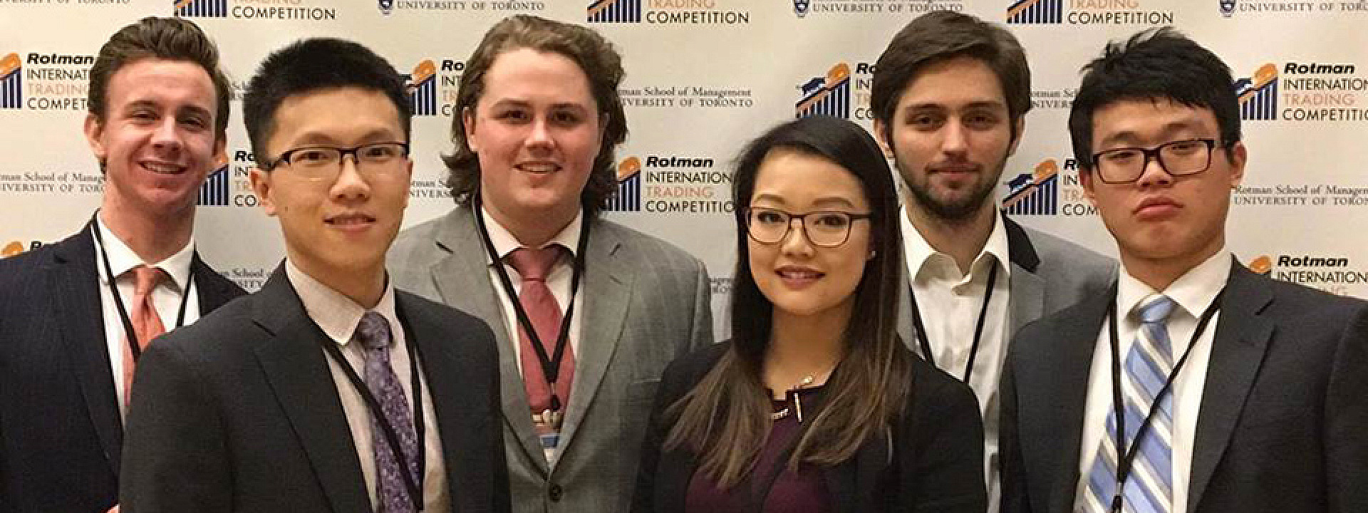 Telfer continues to impress at annual Rotman International Trading Competition