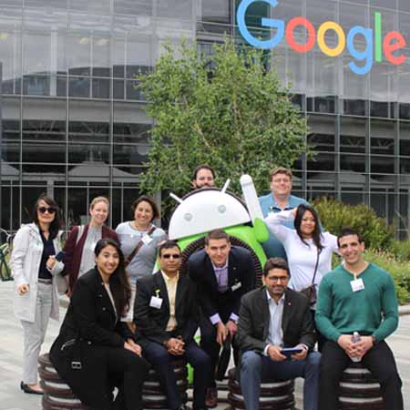Telfer Executive MBA's Silicon Valley Site Visit to Google