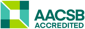 Logo de l’agrément de l’AACSB.