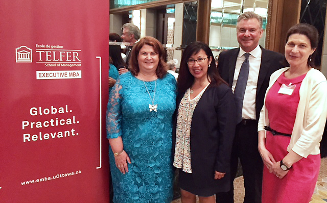 High Commissioner of Canada to Kuala Lumpur, Judith St. George with faculty